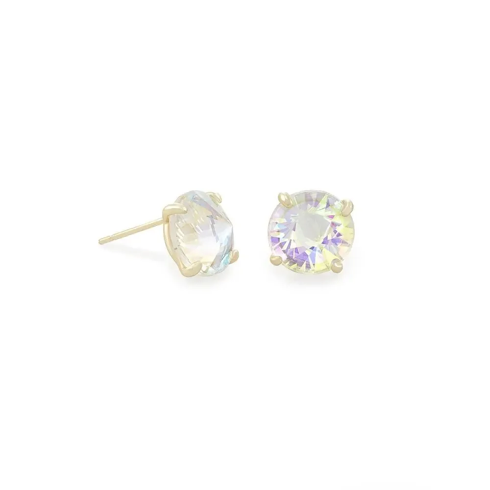 NWT! Kendra Scott Jolie Stud Earrings in Dichroic Glass - Picture 4 of 5